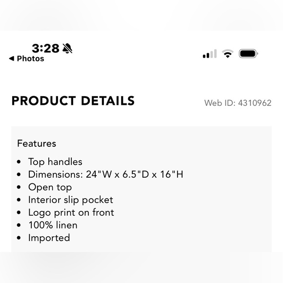 Anine Bing Large Saffron Tote - Picture 13 of 13